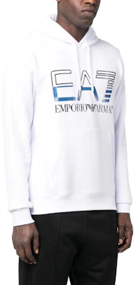 Emporio Armani EA7 SS23 白色連帽衫 字母印花設計 3RPM13-PJLSZ-1100 Purchase Emporio Armani EA7 SS23 白色連帽衫 字母印花設計 3RPM13-PJLSZ-1100