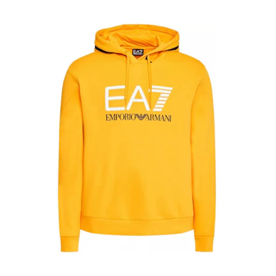 Emporio Armani EA7 SS23 Yellow Letter Print Sweatshirt Men 6LPM88-PJ07Z-1629