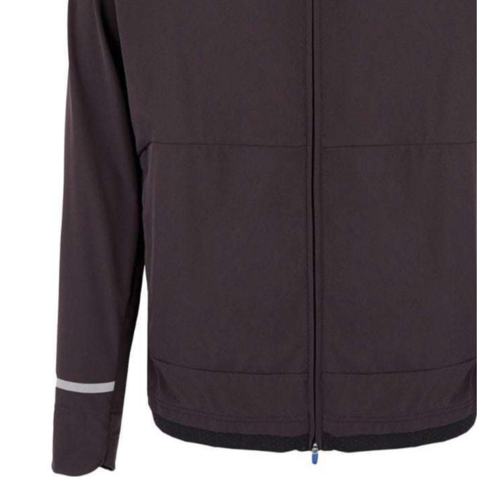 Sizing エンポリオアルマーニ EA7 SS24 ロゴプリント入りブラックジップフーディー。 6DPM57-PNDDZ-1771