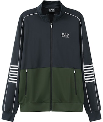 Emporio Armani EA7 SS24 Colorblock Logo Tracksuit with Zippered Pants. 6RPV53-PJ16Z-25CL Lookbook Emporio Armani EA7 SS24 Colorblock Logo Tracksuit with Zippered Pants. 6RPV53-PJ16Z-25CL