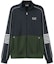 Lookbook Emporio Armani EA7 SS24 Colorblock Logo Tracksuit with Zippered Pants. 6RPV53-PJ16Z-25CL
