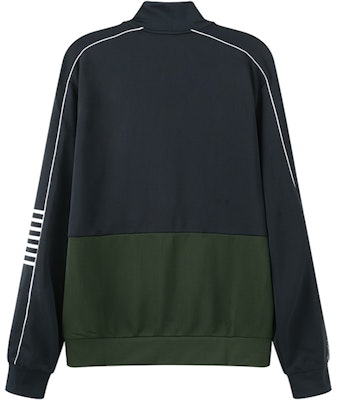 Emporio Armani EA7 SS24 Colorblock Logo Tracksuit with Zippered Pants. 6RPV53-PJ16Z-25CL Shop Emporio Armani EA7 SS24 Colorblock Logo Tracksuit with Zippered Pants. 6RPV53-PJ16Z-25CL