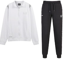 Emporio Armani EA7 SS24 Logo Print Tracksuit - Casual Sportswear Set. 3DPV55-PJLIZ-21BA Emporio Armani EA7 SS24 Logo Print Tracksuit - Casual Sportswear Set. 3DPV55-PJLIZ-21BA