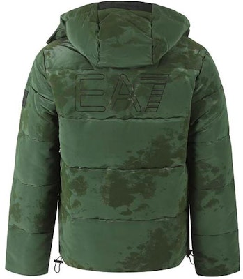 EMPORIO ARMANI EA7 SS24 軍綠連帽拉鍊棉質外套 6RPB26-PNEPZ-1845 Lookbook EMPORIO ARMANI EA7 SS24 軍綠連帽拉鍊棉質外套 6RPB26-PNEPZ-1845