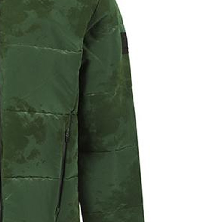 Details for EMPORIO ARMANI EA7 SS24 軍綠連帽拉鍊棉質外套 6RPB26-PNEPZ-1845