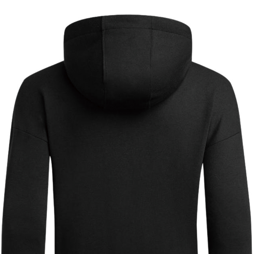 Emporio Armani EA7 SS24 Black Hoodie Jacket with Logo Patch Casual Style 3DPM43-PJUWZ-1200 圖 8