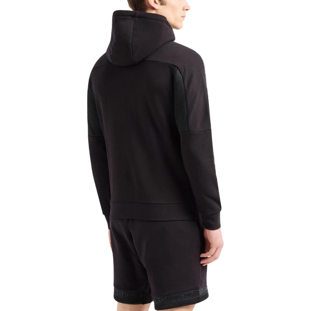 Emporio Armani EA7 SS24 Logo Print Hoodie with Zipper and Drawstring for Men 3DPM88-PJEQZ-0923 圖 16