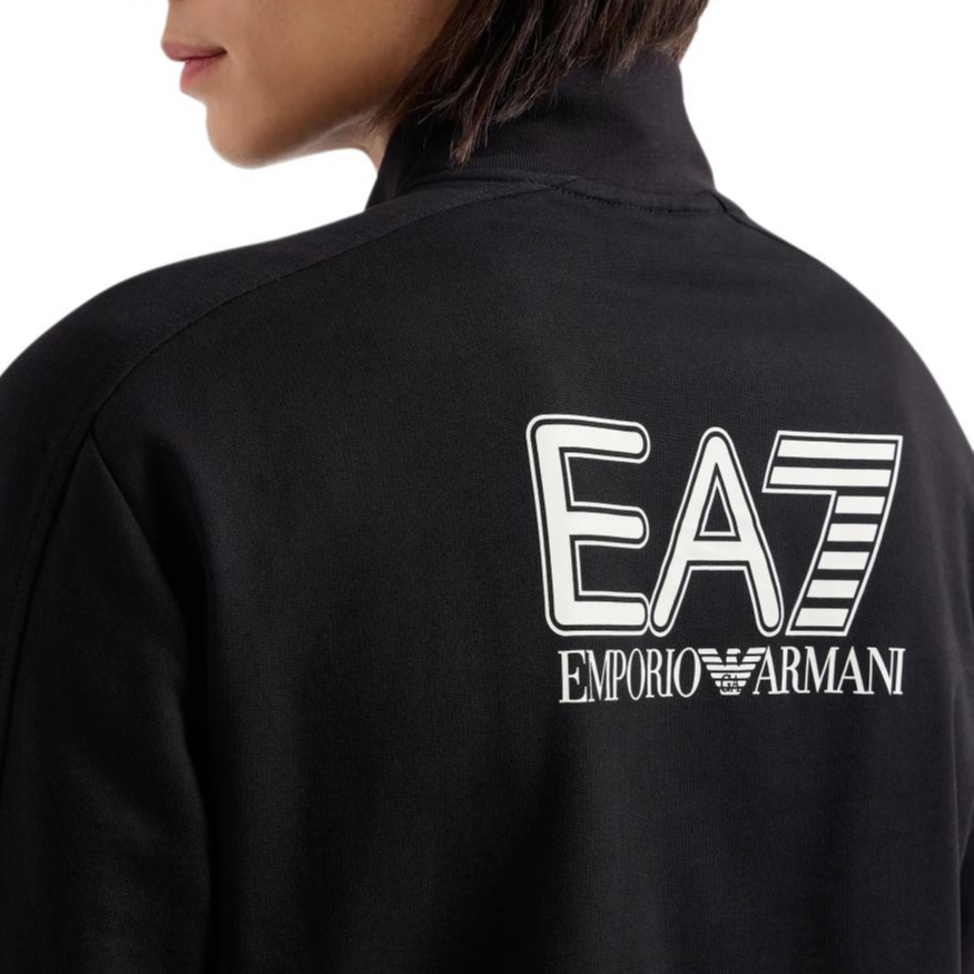 Details for エンポリオアルマーニ EA7 ロゴプリント トラックジャケット & ジョガーセット ブラック 6DPV57-PJVRZ-1200