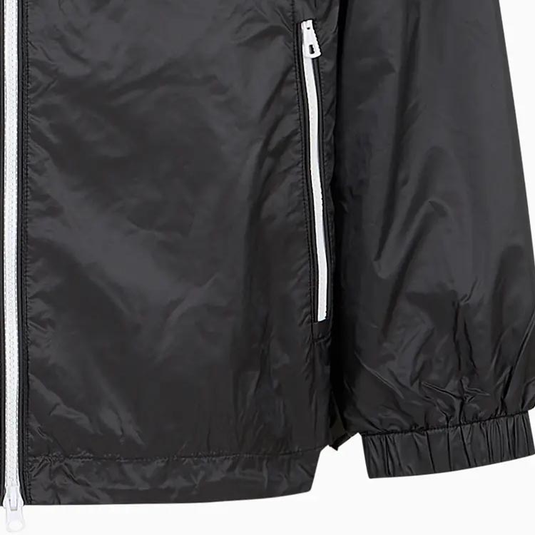 Details for EMPORIO ARMANI EA7 SS24 Jaket Zip Cetakan Logo Hitam 3DPB17-PN5ZZ-0208