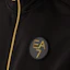 Shop Emporio Armani EA7 Jaket Logo Garis Resleting Pria Hitam SS24 3DPM80-PJMTZ-1200