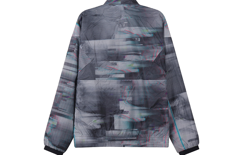 Lookbook 埃普里奥·阿玛尼EA7条纹立领夹克FW22 - 灰色条纹款 3LPB24-PN2TZ-2928