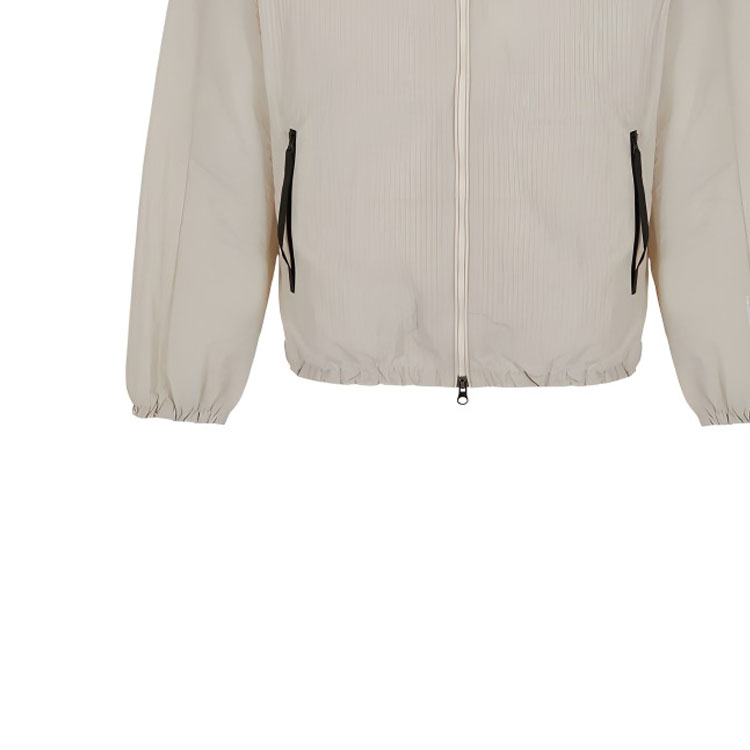 EMPORIO ARMANI EA7 Unisex Hooded Zip-Up Bomber Jacket SS24 Light Beige 3DPB19-PNFVZ-1946 圖 4