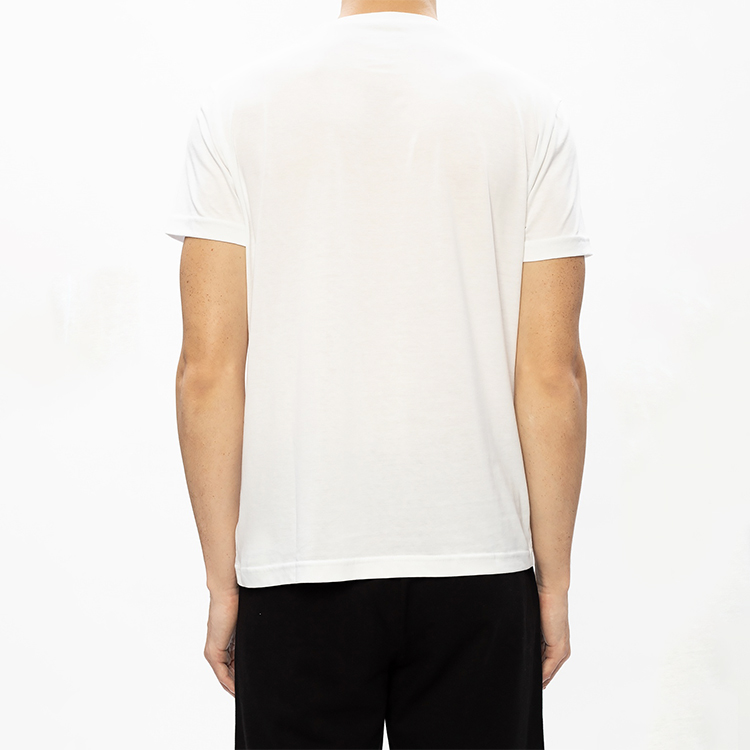 Purchase エンポリオアルマーニ EA7 ホワイト コットン ロゴ プリント Tシャツ 8NPT10-PJNQZ-1100