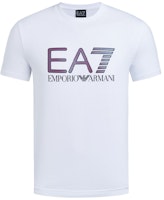 Emporio Armani EA7 White Crew Neck Knit T-Shirt 3HPT15-PJ02Z-1100 Emporio Armani EA7 White Crew Neck Knit T-Shirt 3HPT15-PJ02Z-1100