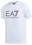 Shop エンポリオアルマーニ EA7 ホワイト クルーネック ニット Tシャツ 3HPT15-PJ02Z-1100
