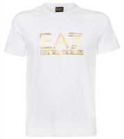 Emporio Armani EA7 White Crew Neck T-Shirt with Logo Print. 3KPT87-PJM9Z-1100 Emporio Armani EA7 White Crew Neck T-Shirt with Logo Print. 3KPT87-PJM9Z-1100