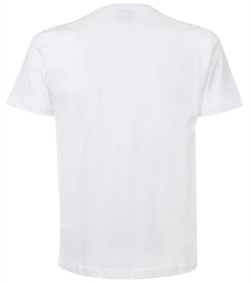 エンポリオ・アルマーニ EA7 ホワイト クルーネック ロゴプリント Tシャツ. 3KPT87-PJM9Z-1100 Lookbook エンポリオ・アルマーニ EA7 ホワイト クルーネック ロゴプリント Tシャツ. 3KPT87-PJM9Z-1100