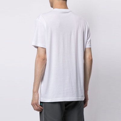 エンポリオ・アルマーニ EA7 ホワイト クルーネック ロゴプリント Tシャツ. 3KPT87-PJM9Z-1100 Purchase エンポリオ・アルマーニ EA7 ホワイト クルーネック ロゴプリント Tシャツ. 3KPT87-PJM9Z-1100