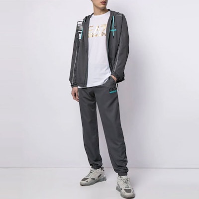 エンポリオ・アルマーニ EA7 ホワイト クルーネック ロゴプリント Tシャツ. 3KPT87-PJM9Z-1100 Details for エンポリオ・アルマーニ EA7 ホワイト クルーネック ロゴプリント Tシャツ. 3KPT87-PJM9Z-1100