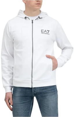Emporio Armani EA7 Jaket Hoodie Putih Full-Zip 3LPM82-PJARZ-1100 Buy Emporio Armani EA7 Jaket Hoodie Putih Full-Zip 3LPM82-PJARZ-1100