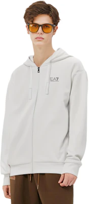 Emporio Armani EA7 Hoodie Putih dengan Logo Cetakan & Zip Penutup 8NPM03-PJ05Z-0100 Purchase Emporio Armani EA7 Hoodie Putih dengan Logo Cetakan & Zip Penutup 8NPM03-PJ05Z-0100