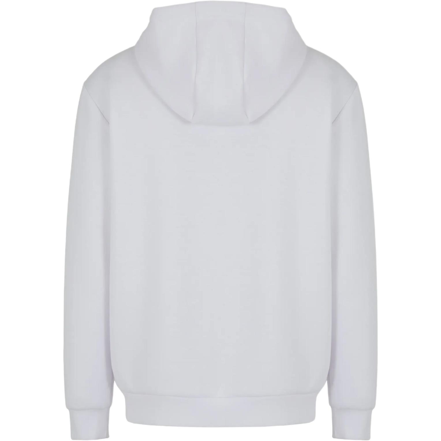 Emporio Armani EA7 White Logo Hoodie Full-Zip Sweatshirt SS24 8NPM20-PJ4EZ-1100 圖 3