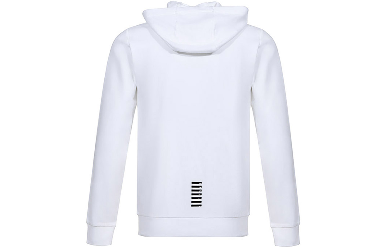 Emporio Armani EA7 White Logo Hoodie Zip-Up Jacket Sweatshirt 8NPM03-PJ05Z-1100 圖 3