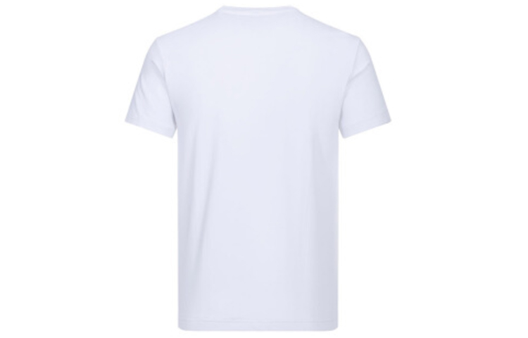 Lookbook エンポリオアルマーニ EA7 ホワイト ロゴプリント クルーネック Tシャツ 3GPT01-PJ03Z-1100