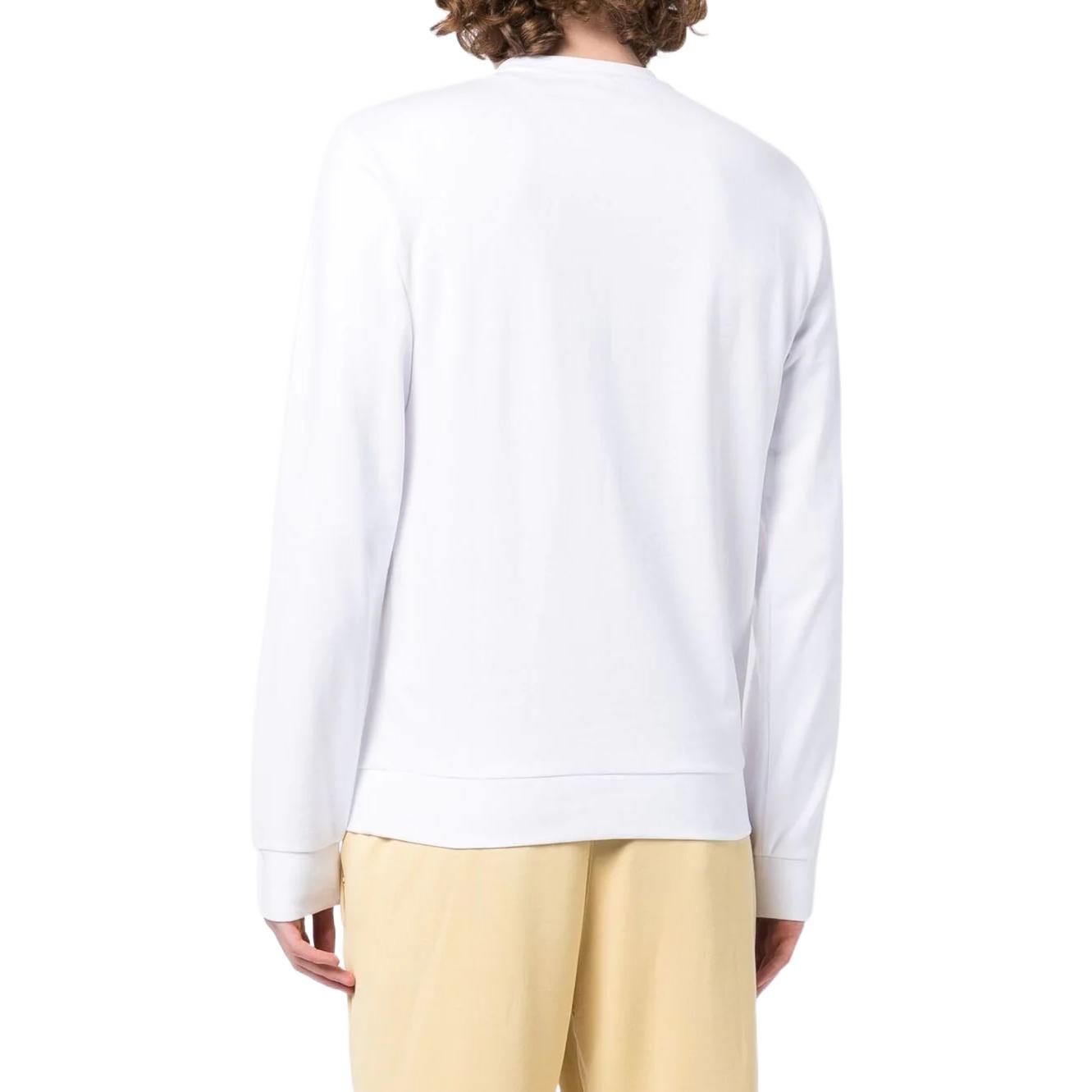 Emporio Armani EA7 White Logo Print Crewneck Pullover Sweatshirt SS22 6LPM60-PJ05Z-1100 圖 4