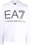 Order EMPORIO ARMANI EA7 White Logo Print Hoodie with Long Sleeves. 6KPM69-PJBWZ-1100