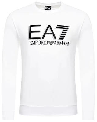 埃莫里奥阿玛尼EA7白色标志印花套头衫 3HPM60-PJ05Z-1100 Order 埃莫里奥阿玛尼EA7白色标志印花套头衫 3HPM60-PJ05Z-1100