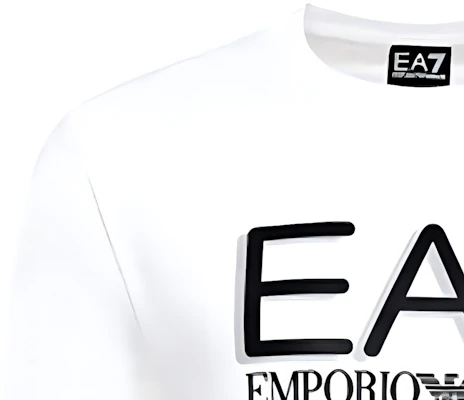 埃莫里奥阿玛尼EA7白色标志印花套头衫 3HPM60-PJ05Z-1100 Sizing 埃莫里奥阿玛尼EA7白色标志印花套头衫 3HPM60-PJ05Z-1100