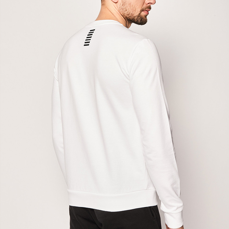 Emporio Armani EA7 White Pullover Sweatshirt 8NPM52-PJ05Z-1100 圖 5