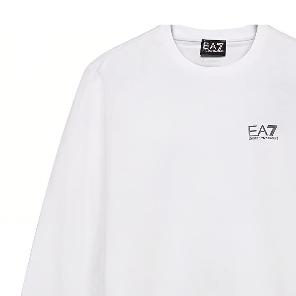 Emporio Armani EA7 White Pullover Sweatshirt 8NPM52-PJ05Z-1100 圖 6