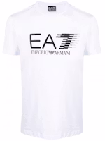 EMPORIO ARMANI EA7 White Short Sleeve T-Shirt with Eagle Logo. 3KPT39-PJ02Z-1100 EMPORIO ARMANI EA7 White Short Sleeve T-Shirt with Eagle Logo. 3KPT39-PJ02Z-1100