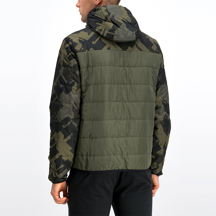 Details for エンポリオアルマーニ EA7 冬用迷彩コットンジャケット - アーミーグリーン 6GPB02-PN28Z-1852