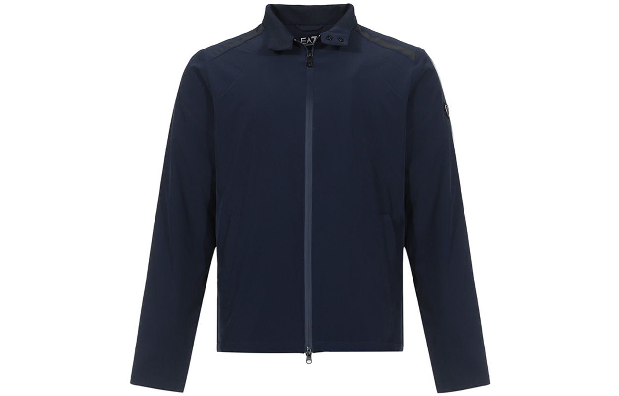 Emporio Armani EA7 Zip-Up Collared Long-Sleeve Jacket 3HPB25-PNF8Z-1554