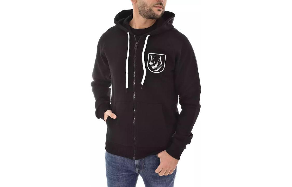 Order Chaqueta con cremallera Emporio Armani EA Negra de Manga Larga. 111835-3R573-00020