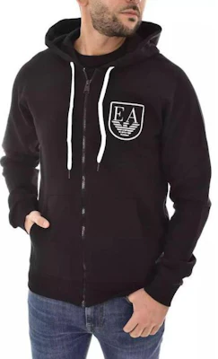 Chaqueta con cremallera Emporio Armani EA Negra de Manga Larga. 111835-3R573-00020 Lookbook Chaqueta con cremallera Emporio Armani EA Negra de Manga Larga. 111835-3R573-00020