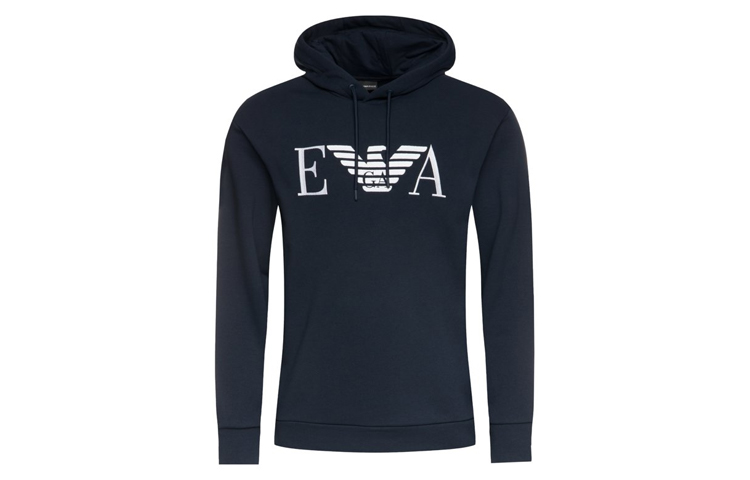Emporio Armani EA Eagle Logo Hoodie - Navy Blue 6G1MG5-1J36Z-0922