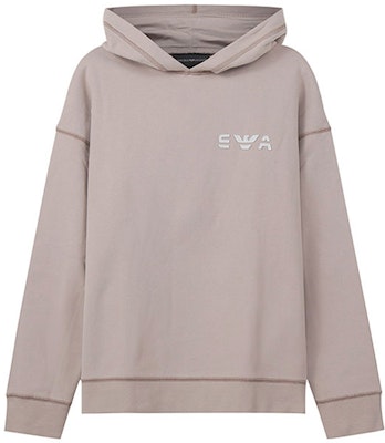 EMPORIO ARMANI EA FW22 Logo Hoodie Beige 3L1MCK-1JXDZ-0135 Buy EMPORIO ARMANI EA FW22 Logo Hoodie Beige 3L1MCK-1JXDZ-0135