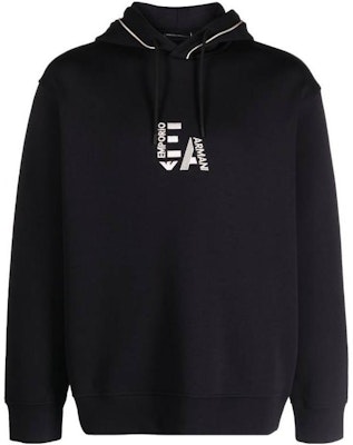 EMPORIO ARMANI EA FW23 Letter Print Pullover Hoodie Men’s Navy Blue. 6R1ME5-1JHSZ-09Q6 Order EMPORIO ARMANI EA FW23 Letter Print Pullover Hoodie Men’s Navy Blue. 6R1ME5-1JHSZ-09Q6