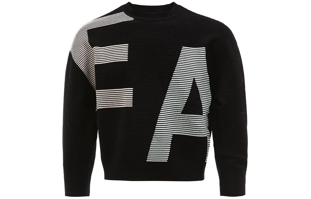 Emporio Armani EA Logo Print Crewneck Long Sleeve Sweatshirt - 6H2MTG-2M34Z-0926