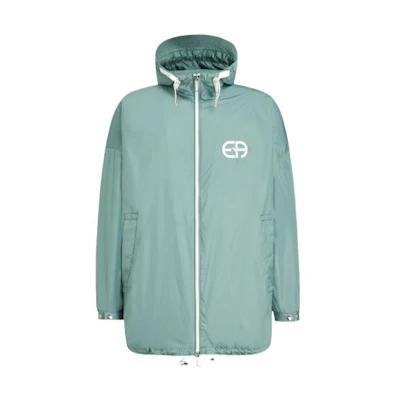 Emporio Armani EA SS22 Lightweight Logo Print Jacket - Light Green. 3L1BA8-1NCGZ-0647