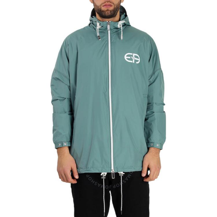 Purchase Emporio Armani EA SS22 Jaket Ringan Cetakan Logo - Hijau Muda. 3L1BA8-1NCGZ-0647