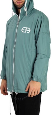 Emporio Armani EA SS22 Jaket Ringan Cetakan Logo - Hijau Muda. 3L1BA8-1NCGZ-0647 Sizing Emporio Armani EA SS22 Jaket Ringan Cetakan Logo - Hijau Muda. 3L1BA8-1NCGZ-0647