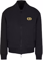 Order Emporio Armani EA SS22 Black Patch Logo Zip-Up Bomber Jacket . 6L1BM2-1NKTZ-0999