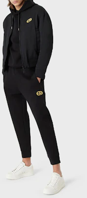 Emporio Armani EA SS22 黑色徽标拉链飞行夹克. 6L1BM2-1NKTZ-0999 Lookbook Emporio Armani EA SS22 黑色徽标拉链飞行夹克. 6L1BM2-1NKTZ-0999