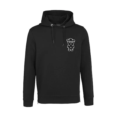 Emporio Armani Eagle Logo Embroidered Pullover Sweatshirt Black . 6K1MG3-1JHSZ-0999