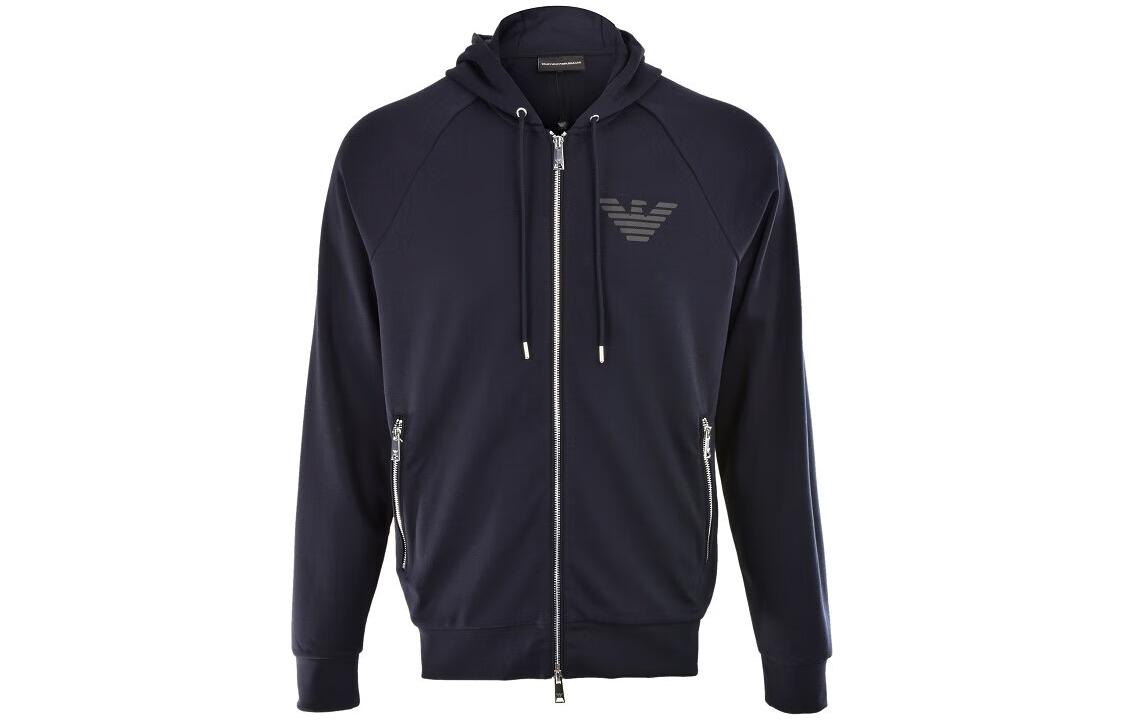 Emporio Armani Eagle Logo Navy Hoodie Jacket 3G1M91-1JSQZ-0922